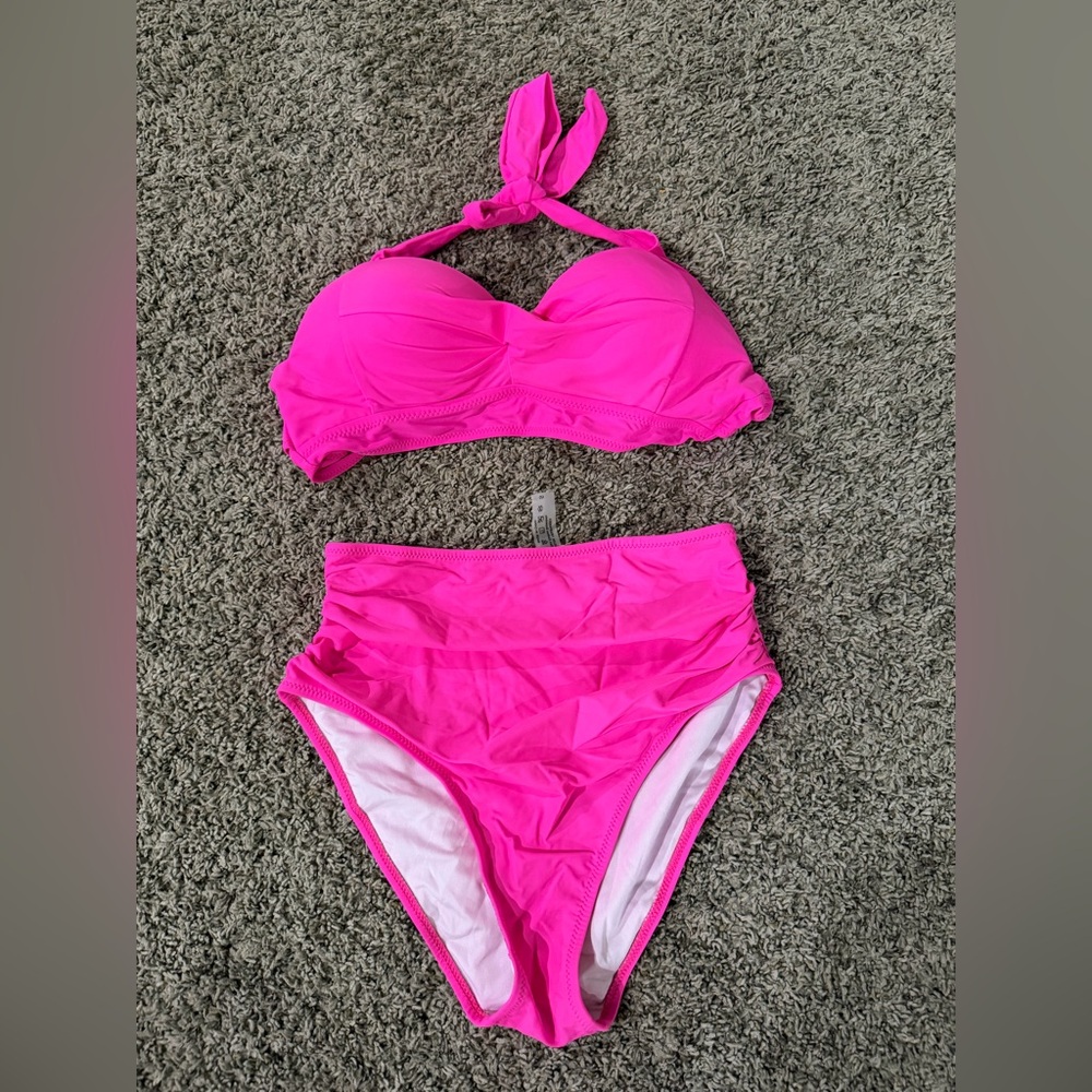 Vibrant Pink Bikini Set
